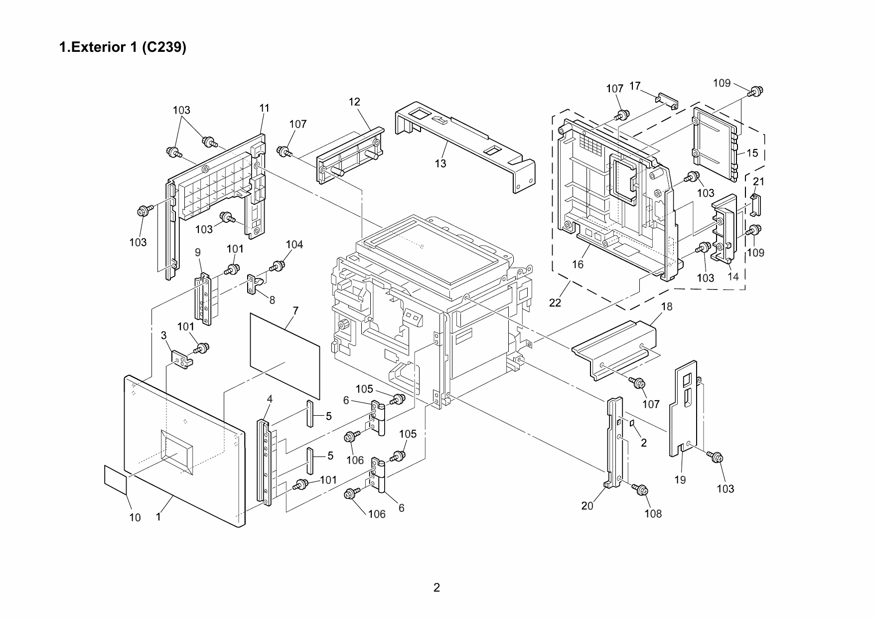 RICOH Aficio JP-5500 C239 Circuit Diagram-6